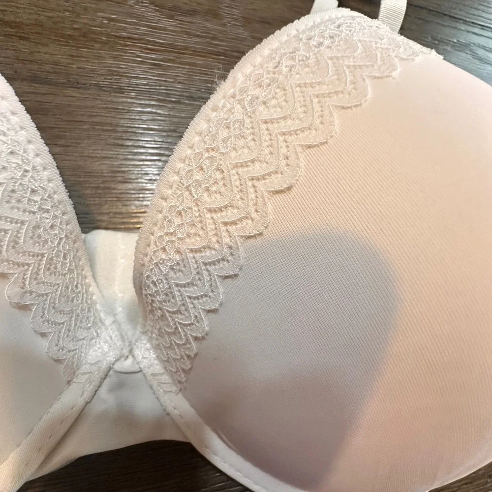Jessica Simpson Bra bundle 42D Full‎ Coverage Lined Adjustable Straps Pink White